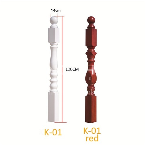 Noble solid wood handrail K-01（big column）
